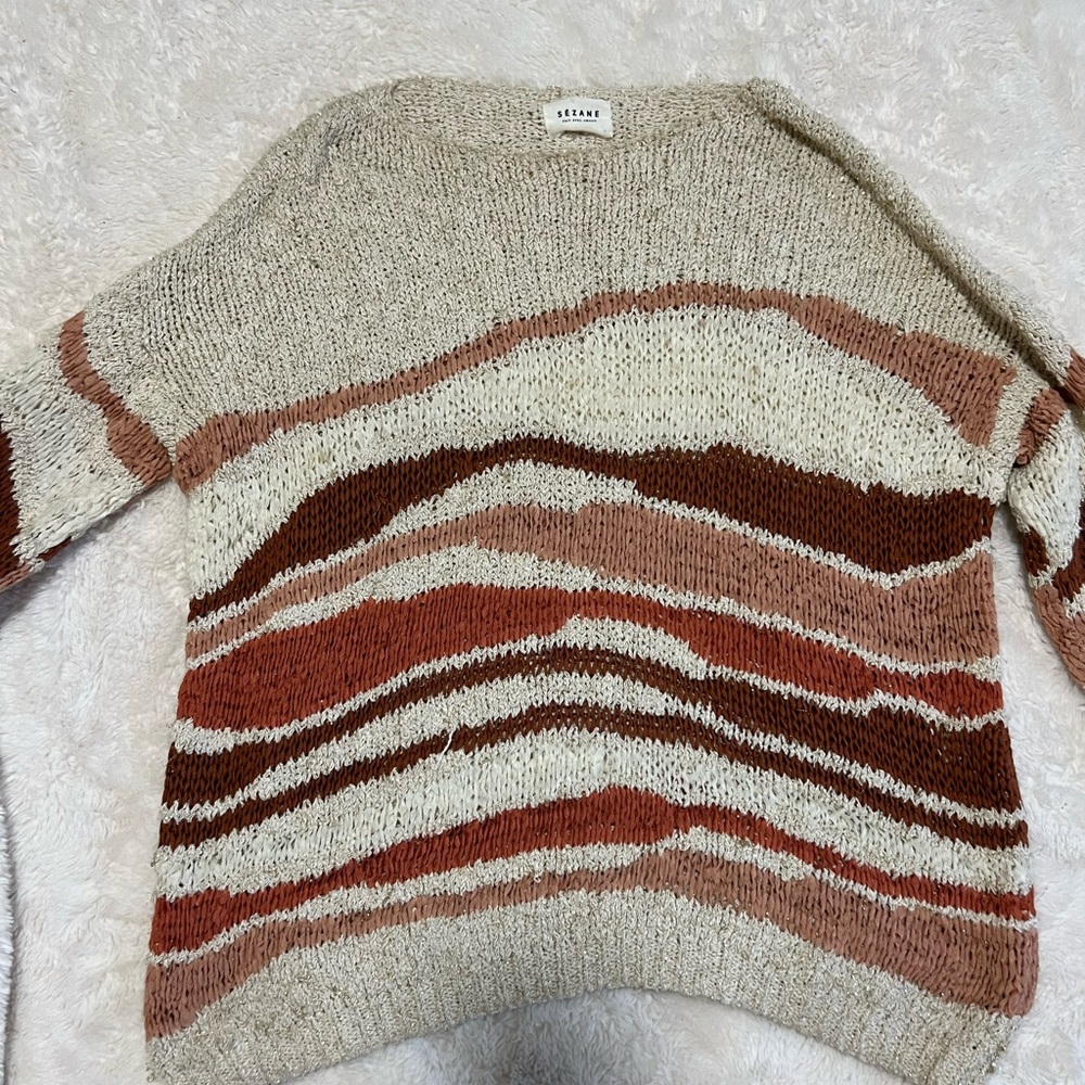 Sezane Spring Time Sweater - Never Worn - Size Large